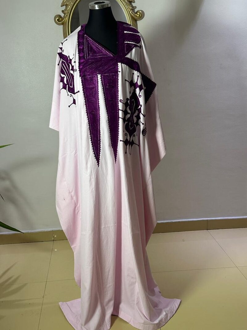 Purple and pink female Boubou